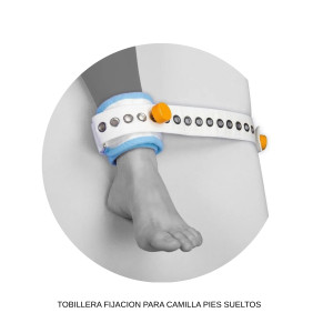 Tobillera Inmovilizacion A Camilla Cierre Magnetico